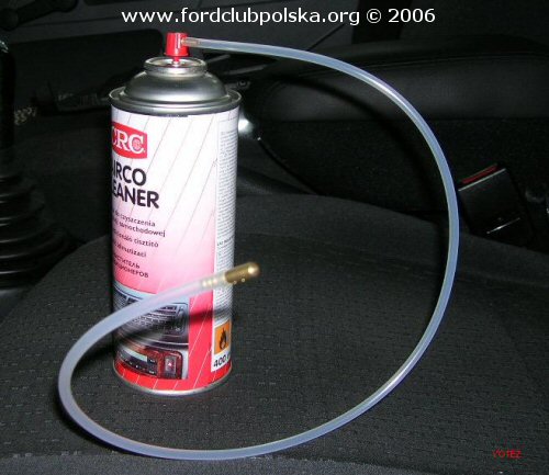 Ford Fusion - Deratyzacja klimatyzacji i wymiana filtra kabinowego